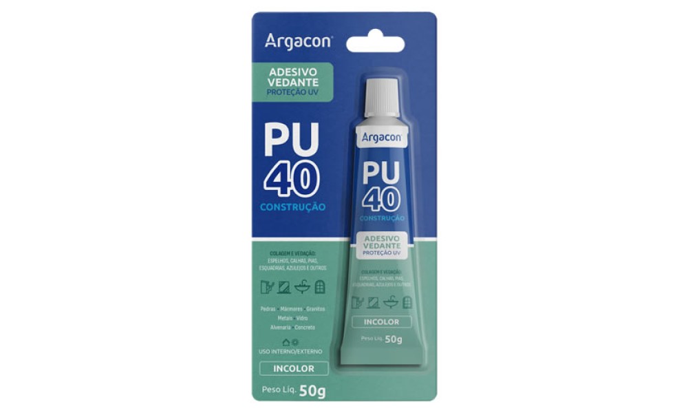 pu 40 incolor blister 50g